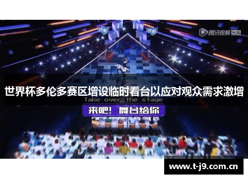 世界杯多伦多赛区增设临时看台以应对观众需求激增 世界杯多伦多赛区增设临时看台以应对观众需求激增